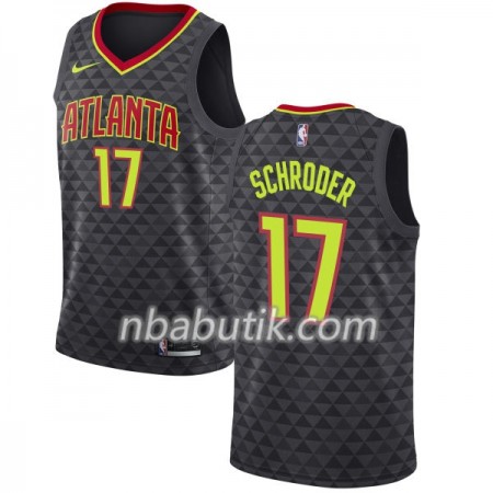NBA Mænd Trøje Atlanta Hawks Dennis Schroder 17 Nike 2017-18 Sort Swingman NBA Mænd Trøje Atlanta Hawks Dennis Schroder 17 Nike 2017-18 Sort Swingman